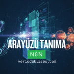 n8n arayüzünü tanıtan, dashboard ekranı ve workflow bağlantılarını temsil eden kapak görseli