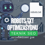 Robots.txt optimizasyonu kapak görseli (Teknik SEO)