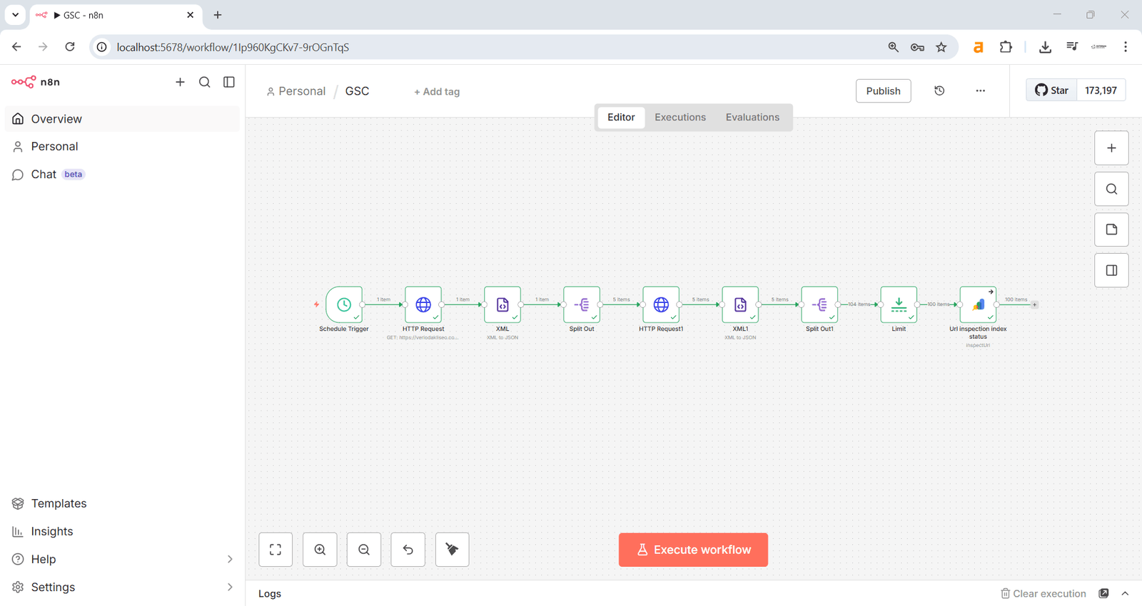 n8n ile Google’da çıkmayan sayfaları tespit eden ilk SEO otomasyonu