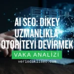 AI SEO ve dikey uzmanlık stratejisiyle RAID veri kurtarma sunucu mimarisinin hologram üzerinden teknik analizi.
