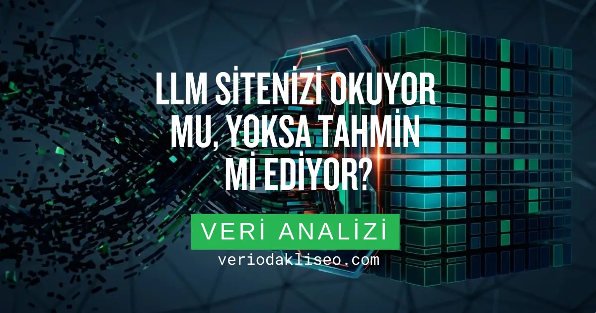 LLM Sitenizi Okuyor mu, Yoksa Tahmin mi Ediyor?