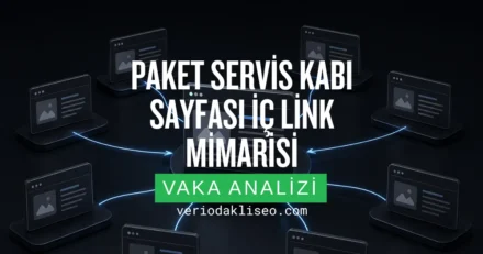Paket Servis Kabı Sayfası İç Link Mimarisi