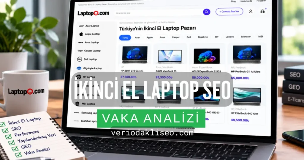 İkinci El Laptop SEO: LaptopQ.com Vaka Analizi